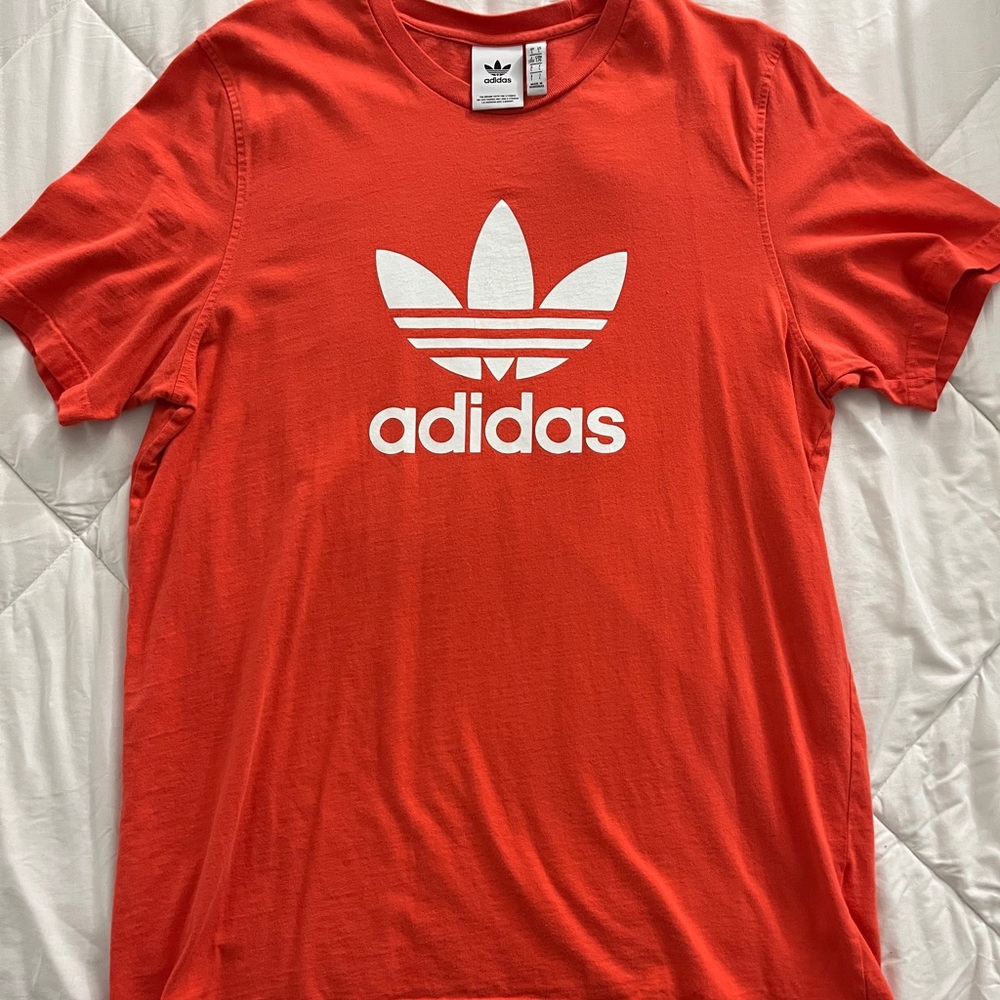 Orange Adidas Tee